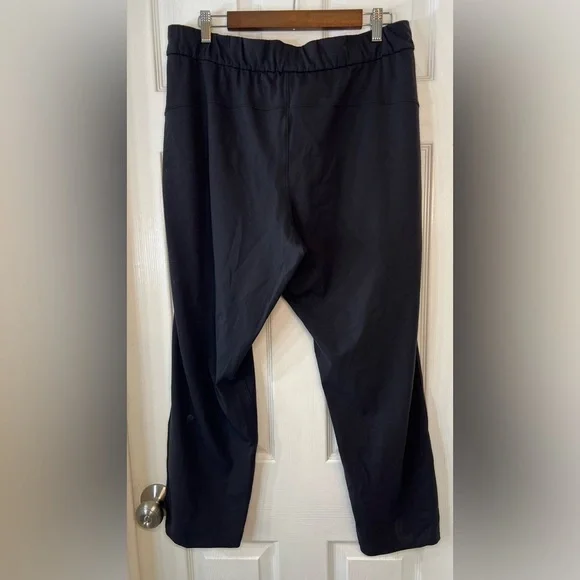 Lululemon Black Drawstring Pants Women’s Size 12 - Picture 2 of 7